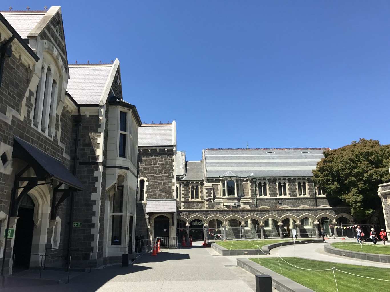 The Canterbury College buildings
